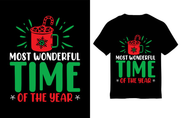 Christmas T-Shirt Design, My Wonderful