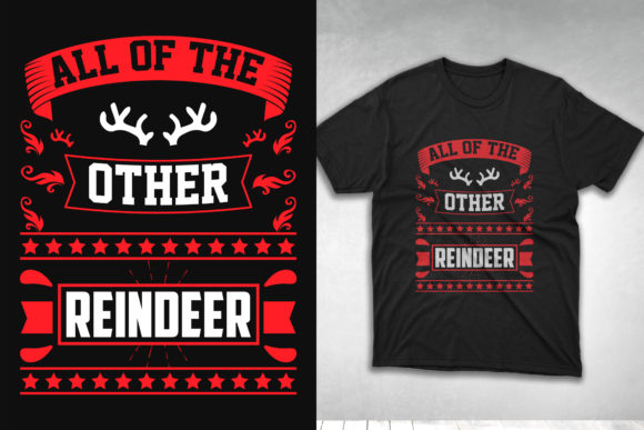 Christmas T-Shirt Design Other Reindeer Review