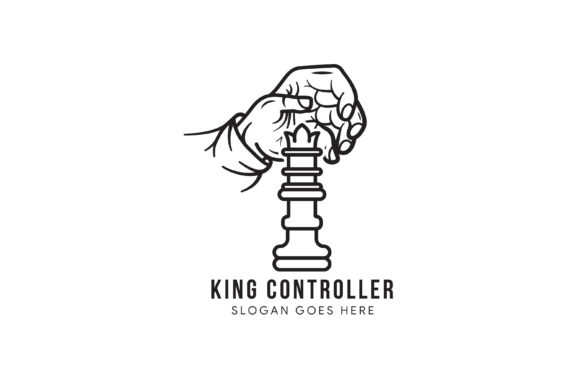 King Controller Logo Hand and Pion Chess Review