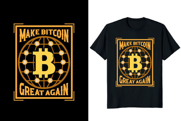 Make Bitcoin Great Again T-shirt Design Review