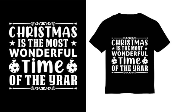 Winter T-shirt Design, Christmas is the